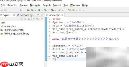 PHP正则表达式进阶